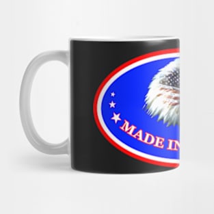 MADE IN THE USA (American Flag on Eagle) Mug